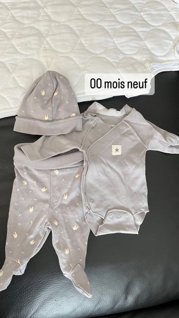 Lot vêtements garcon 0-3 mois