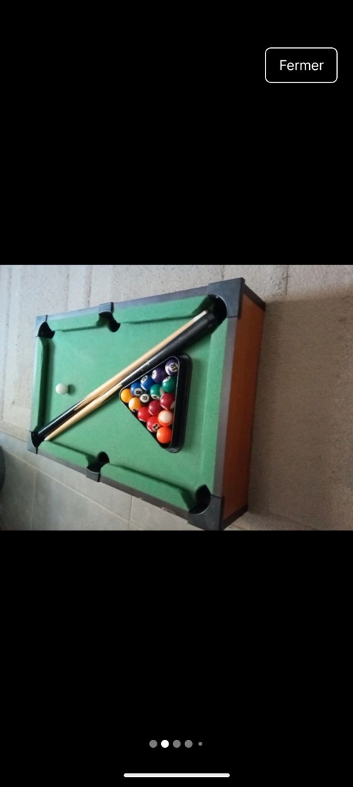 Mini billard - photo numéro 2