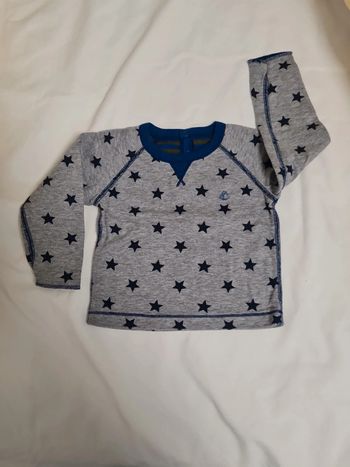 T-shirt ML 12 mois Petit Bateau