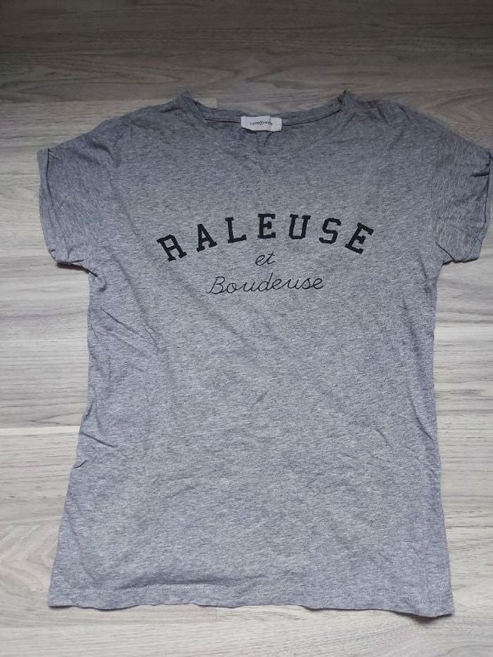 Tee-shirt "râleuse et boudeuse" cache cache