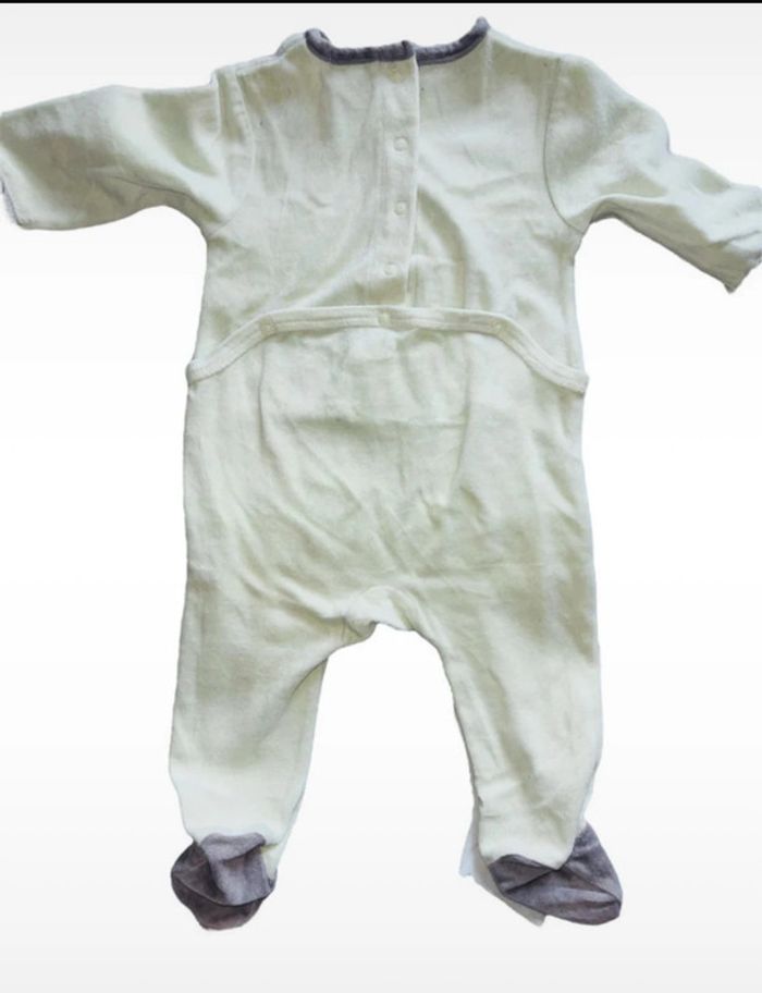 Pyjama velours 9 mois - photo numéro 3