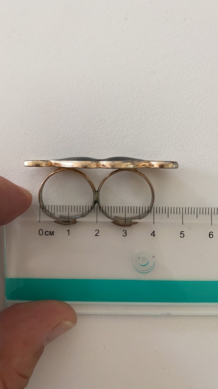 Bague fantaisie plusieurs doigts superbe pour la taille voir photo - photo numéro 5