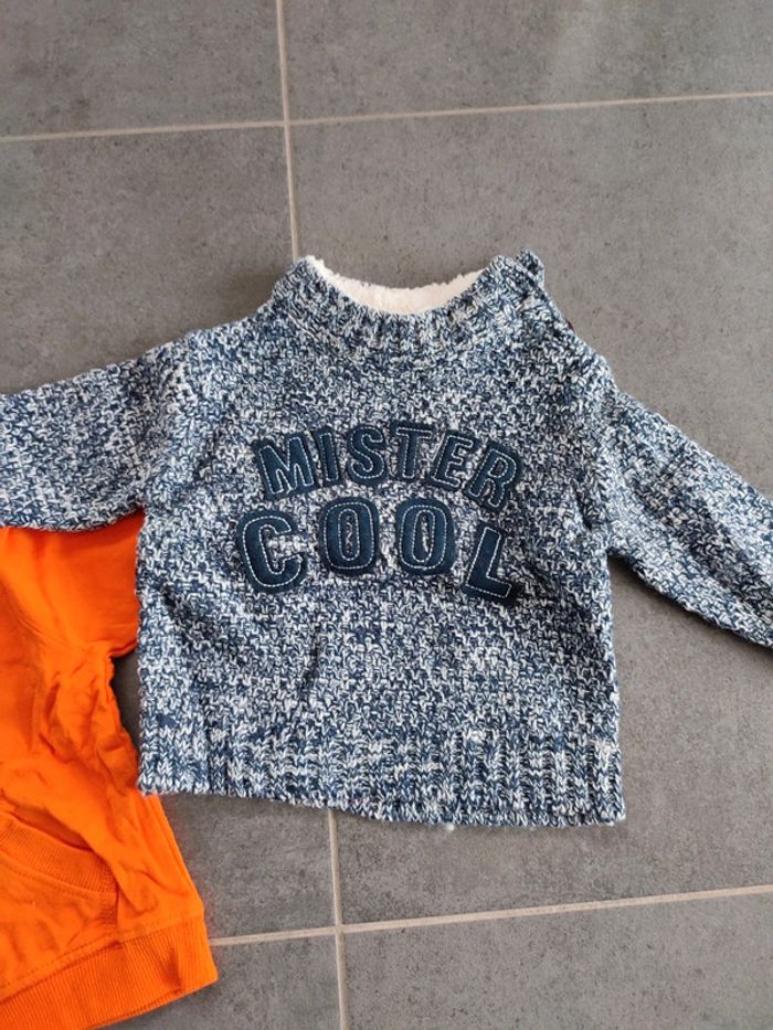 Lot de 2 pulls bébé 3 mois - photo numéro 2