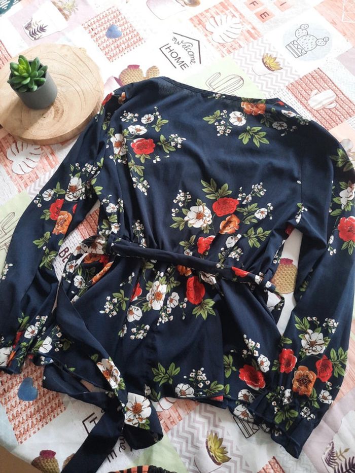 Blouse à fleurs - photo numéro 2