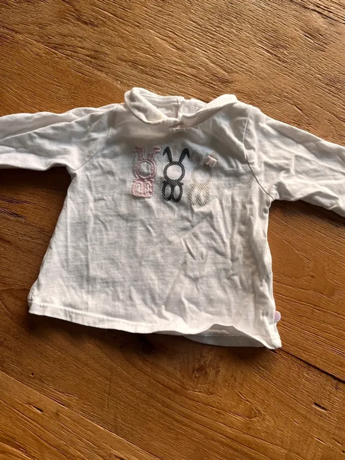Tee shirt manche longue 6 mois
