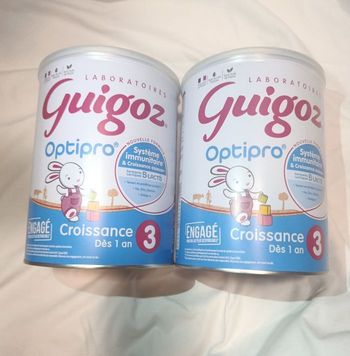 Lait infantile Guigoz Numéro 3 " lot numéro 2" 