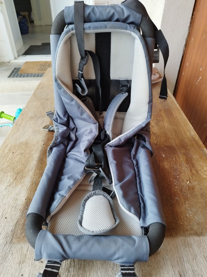 Hamac bébé pliable vélo avec harnais Qeridoo - photo numéro 3