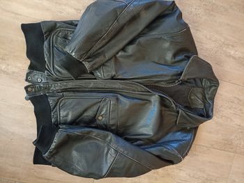 Blouson en cuir
