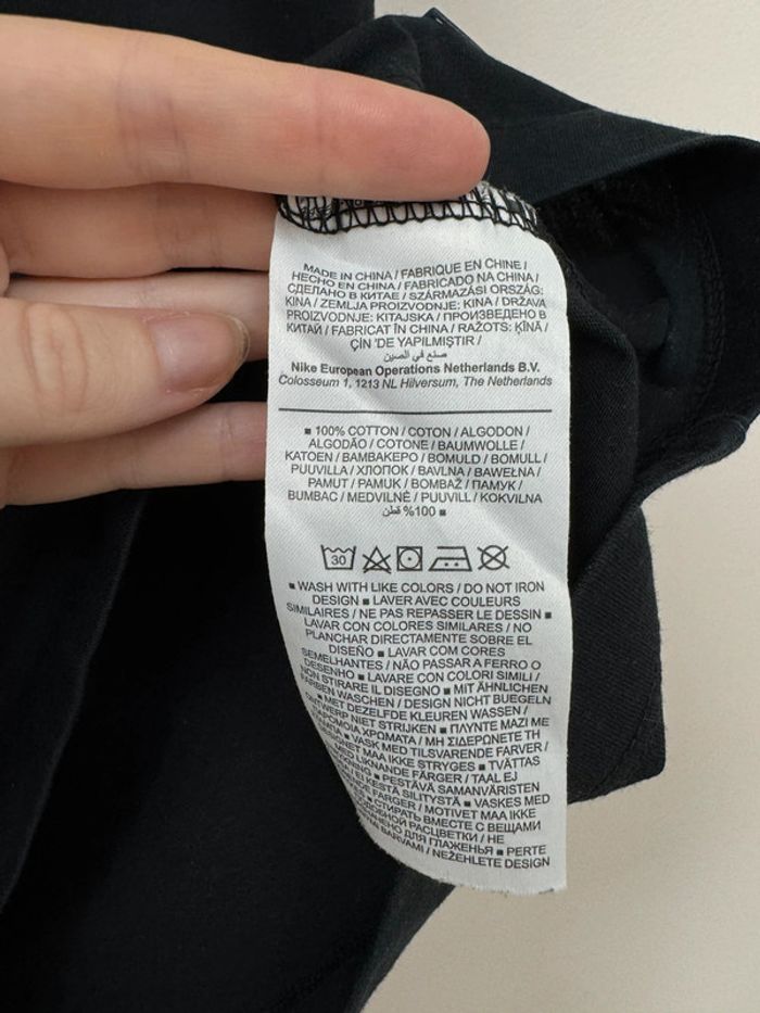 Tee-shirt noir Nike Air Jordan taille S - photo numéro 6