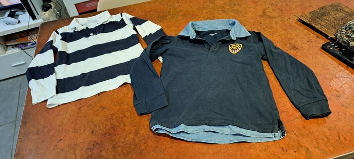 Lot polo garçon 8ans