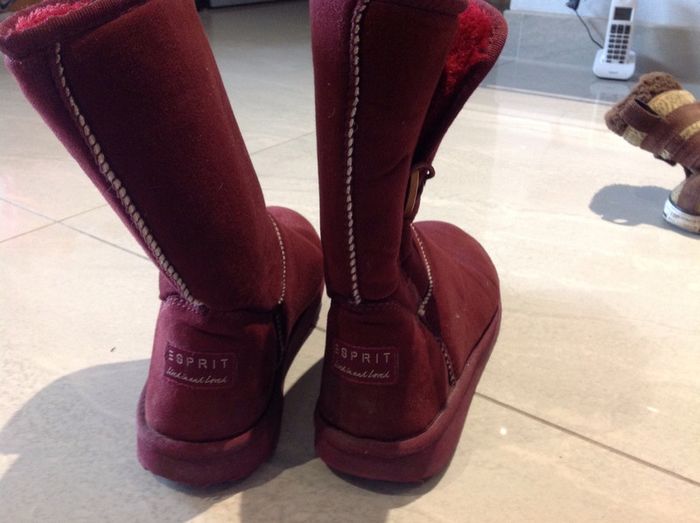 Bottes plates , fourrées , esprit - photo numéro 2