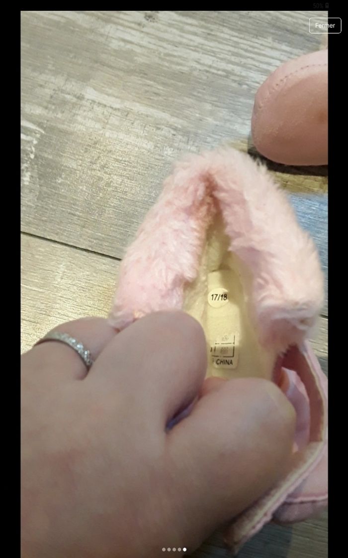 Petite botte rose - photo numéro 5