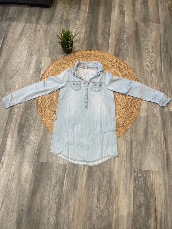 Tunique en jean fille 12 ans