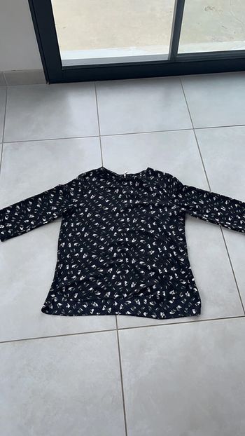 Blouse fluide manche 3/4 taille 40
