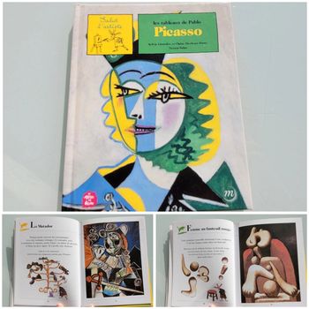 Livre- Jeu : 🖼 Les Tableaux de Pablo Picasso 🎨 salut l'artiste 63