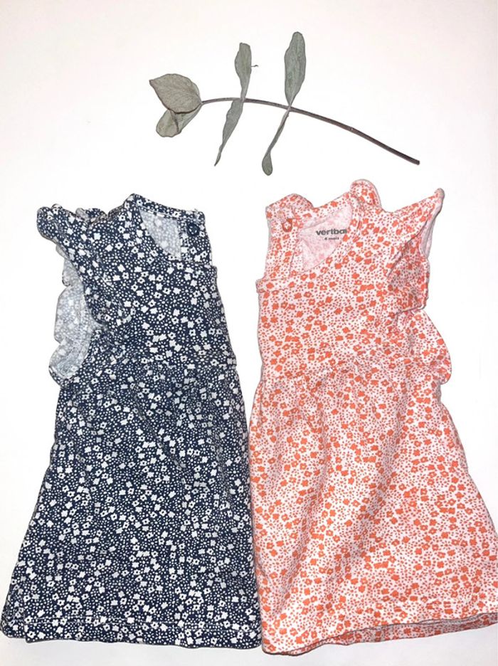 Lot de 2 robes Verbaudet