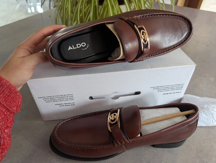 Mocassins homme Aldo - Taille 42 - Neuf avec étiquette - Valeur 129.95€ - photo numéro 5