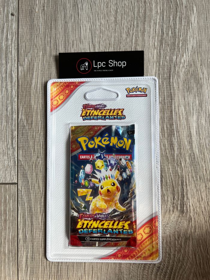 BOOSTER POKÉMON -  EV8 - PIKACHU  - FR - NEUF & SCELLÉ - SOUS BLISTER