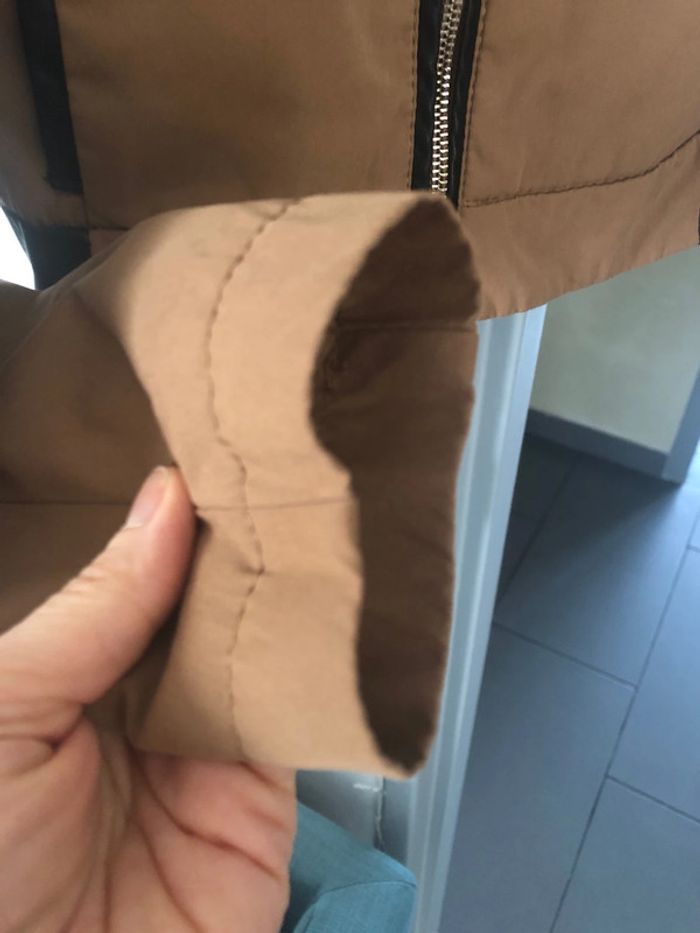 Flame - veste femme bi matière taille S - photo numéro 4