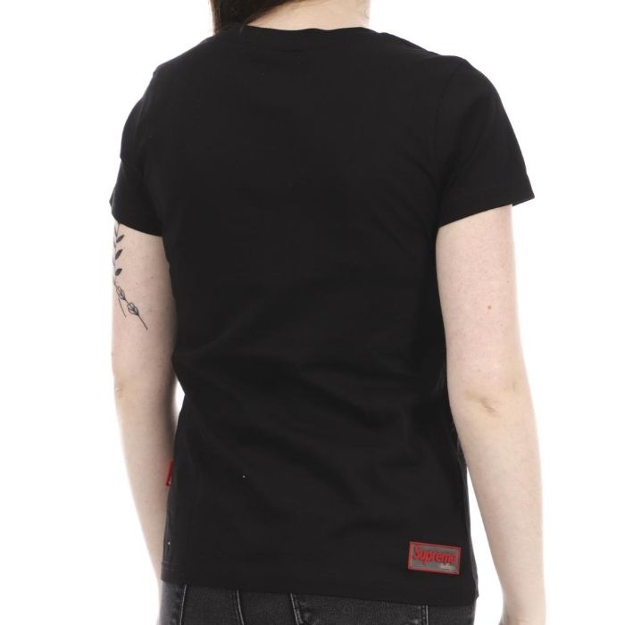 T-shirt supreme noir pour femme - photo numéro 6