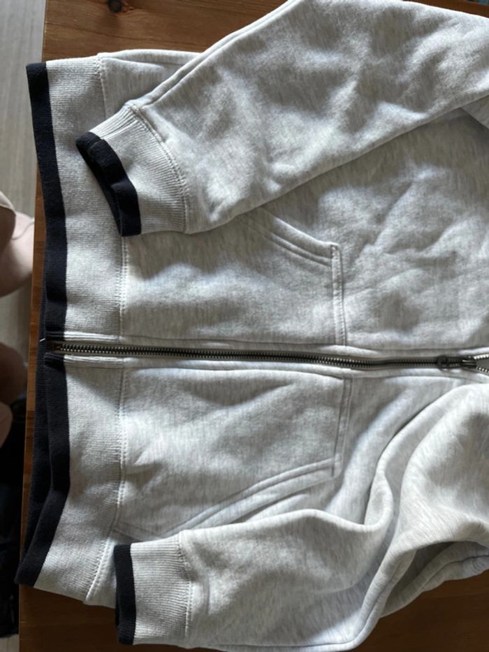 Sweat-shirt zippé marque teddy smith 14 ans garçon - photo numéro 5