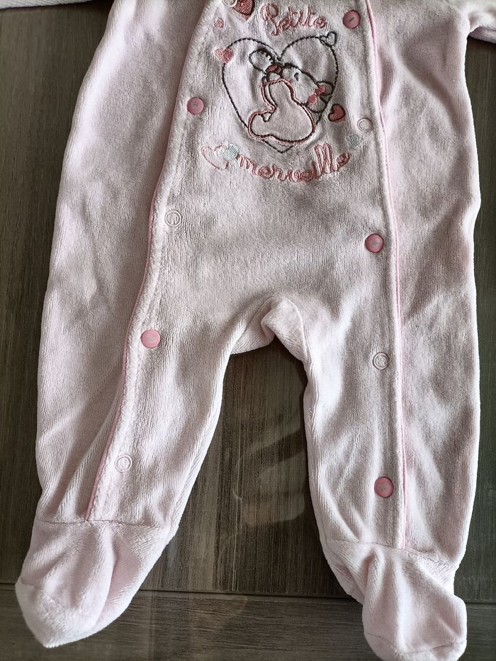 Pyjama à col 1 mois - photo numéro 3
