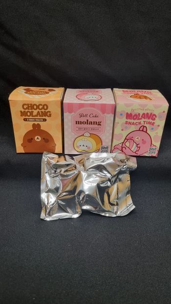 Lot de 3 Blind Box Choco, Snack Time, Roll Cake - Corée du Su