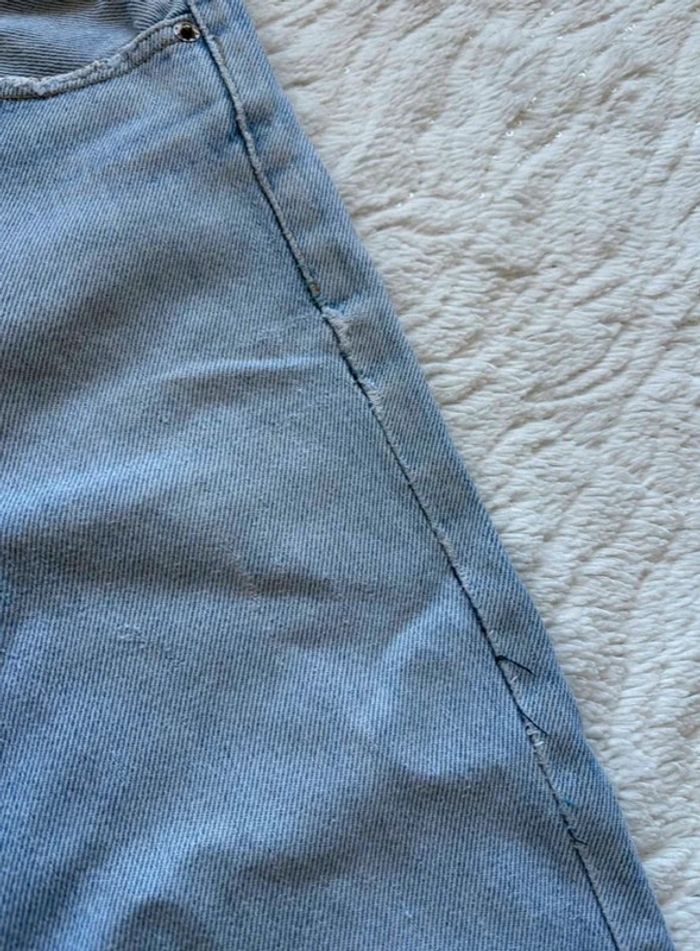 Jean Lévis 501 USA vintage 90s coupe droite bleu clair taille W30 M/40 - photo numéro 10