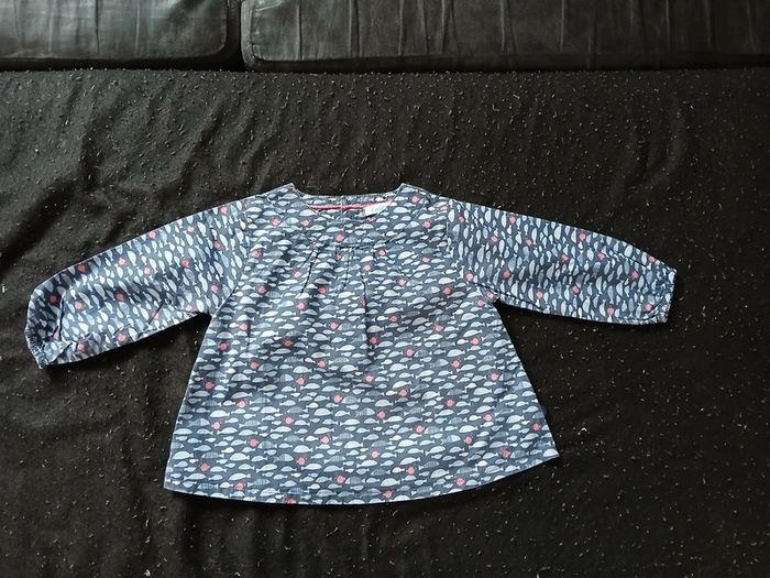 Lot de 2 hauts 12 mois fille - photo numéro 4