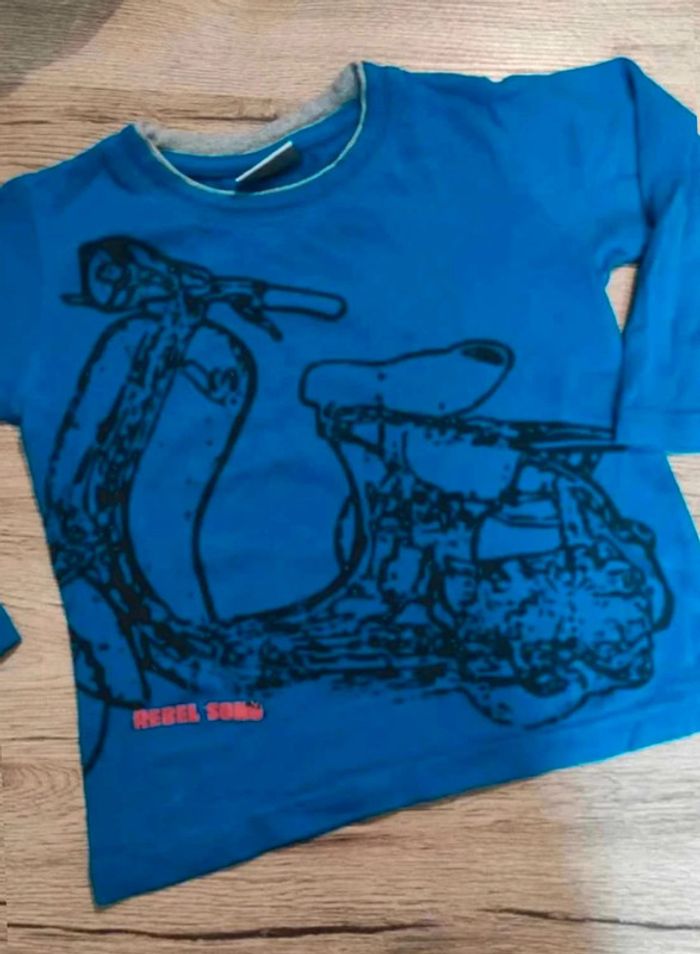 T-shirt  3  ans  scooter - photo numéro 2