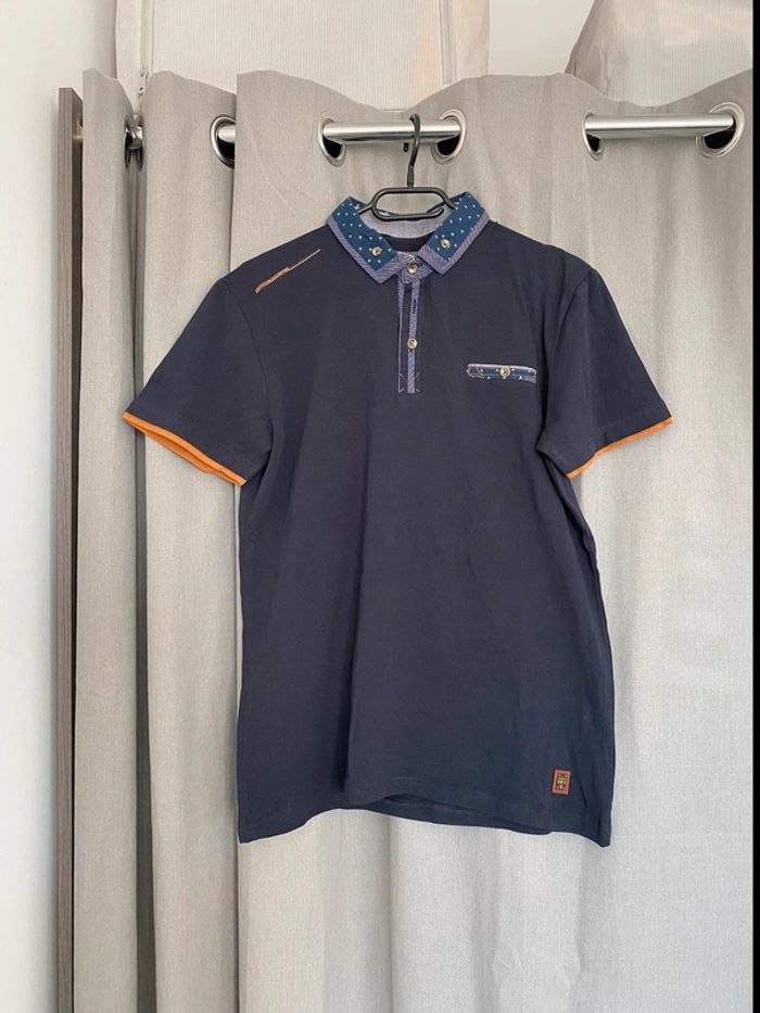 Polo bleu marine