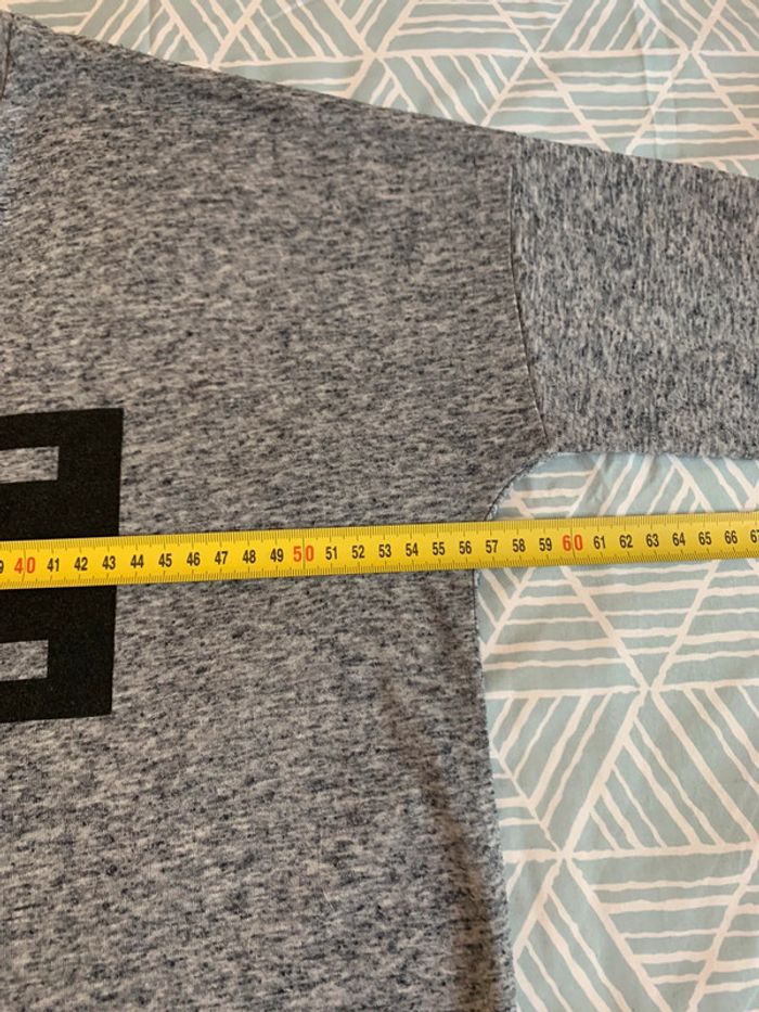 Teeshirt SMILE gris taille M - photo numéro 2