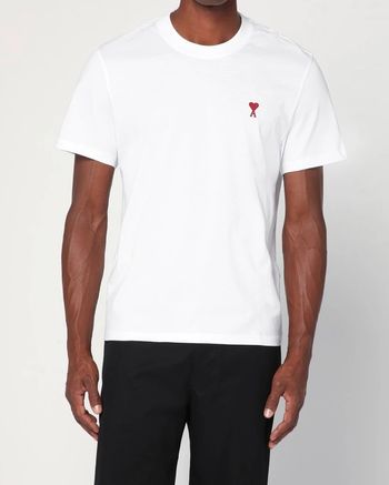 T-shirt blanc imprimé tendance