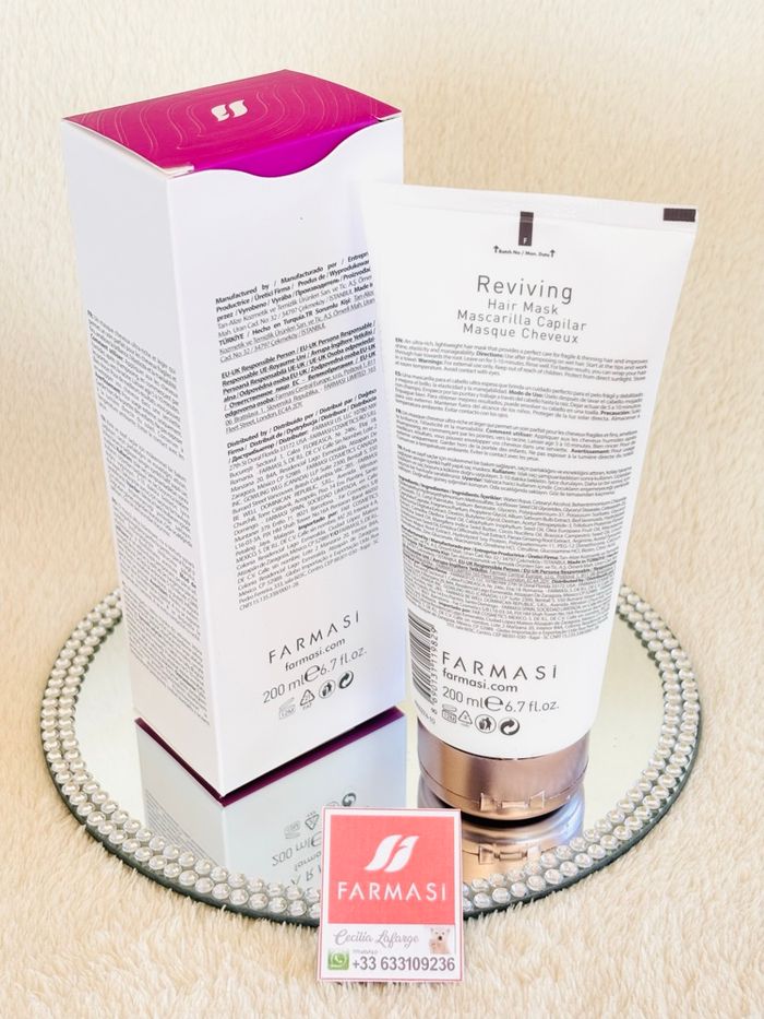 Masque Capillaire Revitalisant Dr. C.Tuna Farmasi 200ml - photo numéro 4