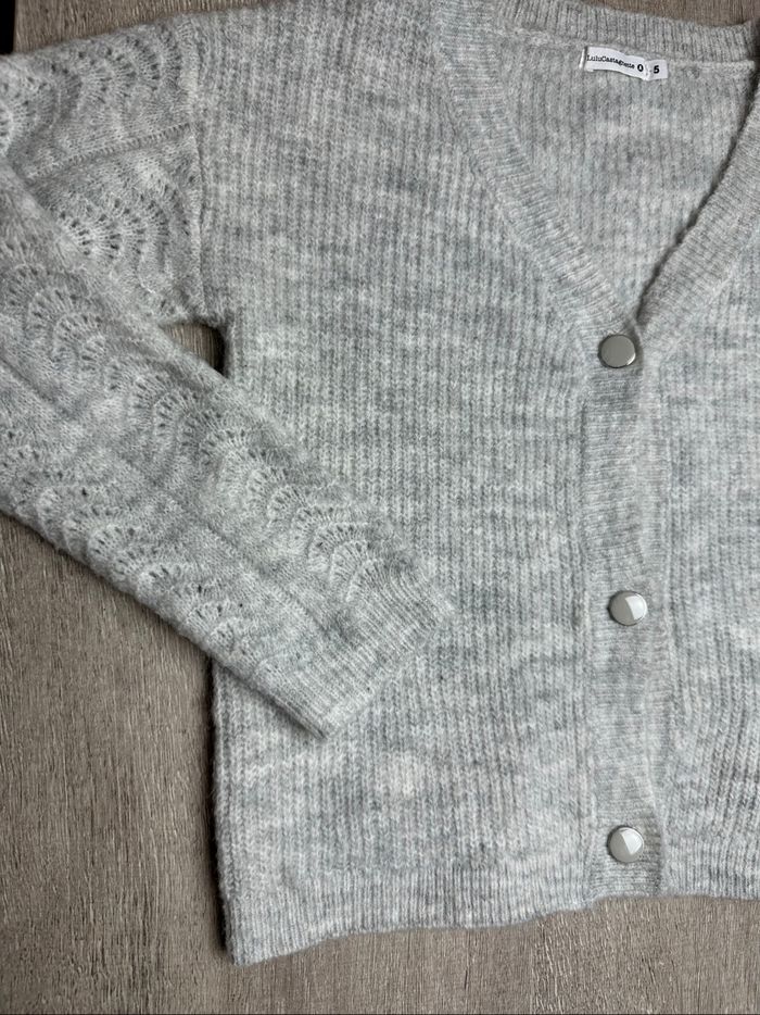 Gilet avec boutons fantaisie - taille 5 ans lulu castagnette - photo numéro 3
