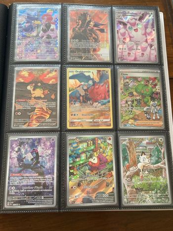 Lot de 9 cartes Pokémon françaises 