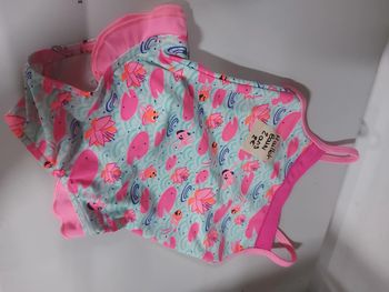 Maillot 1 pièce fille nabaiji Grenouille rose 2 ans