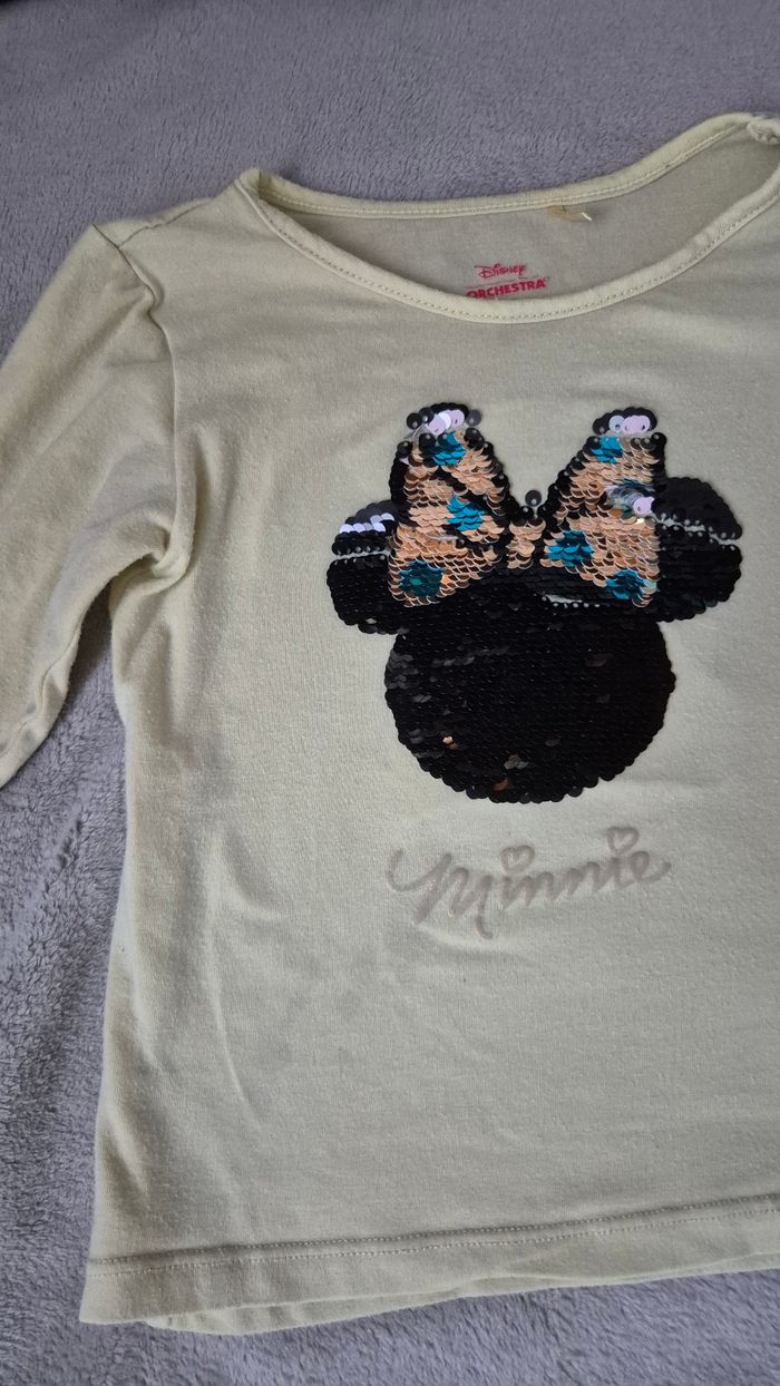 Tee-shirt minnie 3ans - photo numéro 4