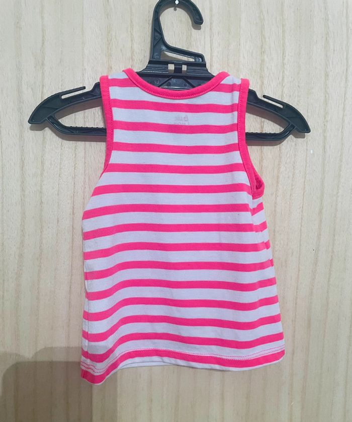 Débardeur rose basic dpam - 6 mois - photo numéro 5