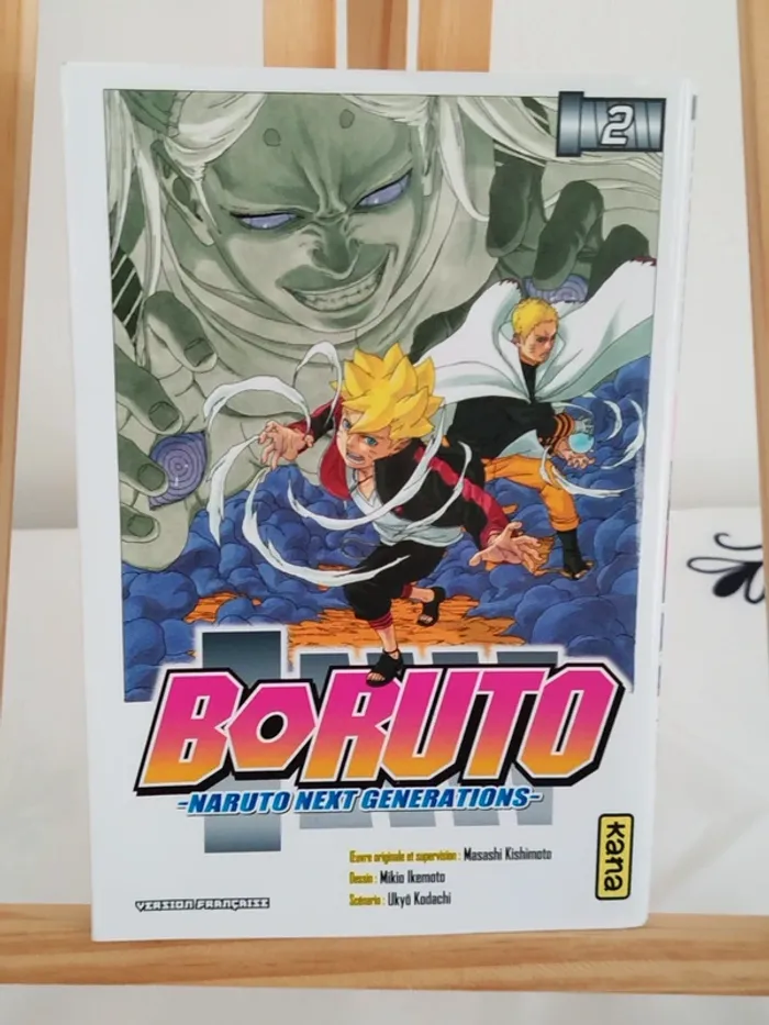 Lot de 5 livres Mangas Boruto tome 1 à 5 Kana - photo numéro 4