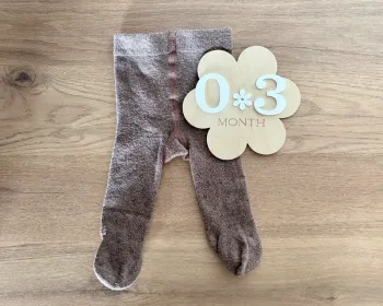 Collant marron