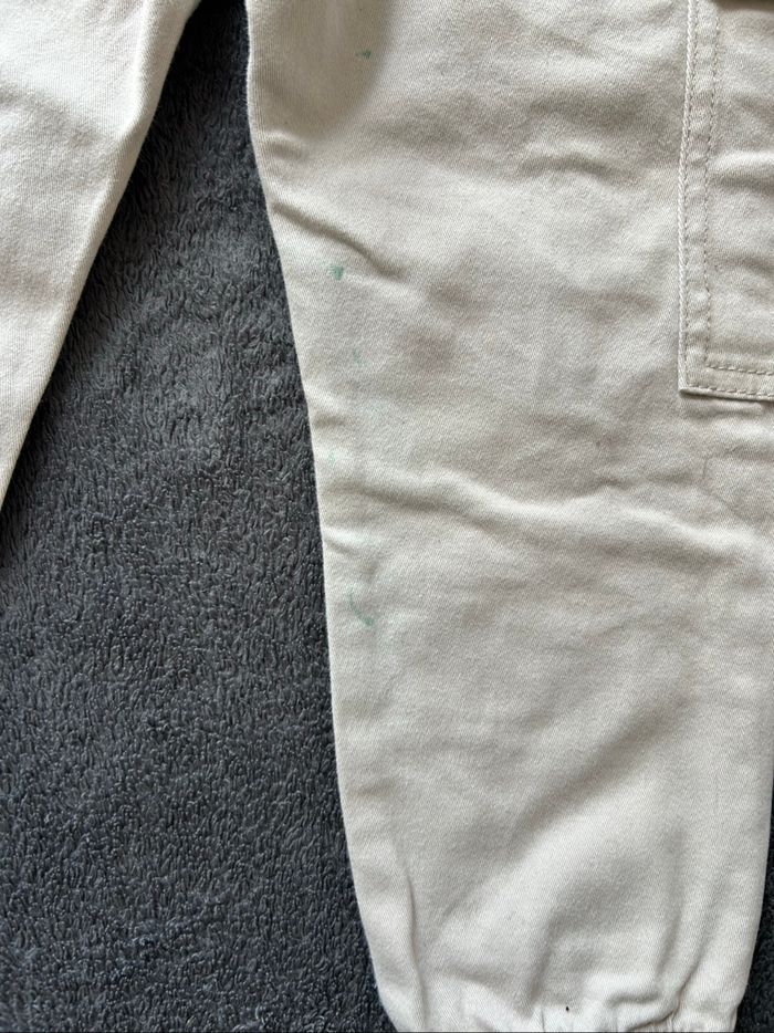 Pantalon beige avec poches - photo numéro 5