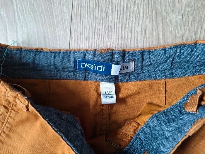 Bermuda camel Okaïdi 8 ans - photo numéro 2