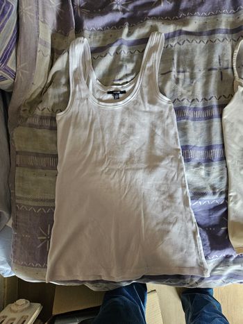 Débardeur blanc kiabi