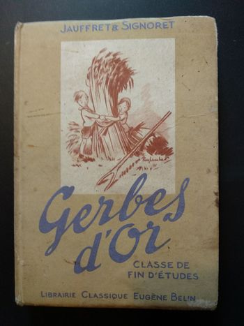 Livre Gerbes d'or de 1950