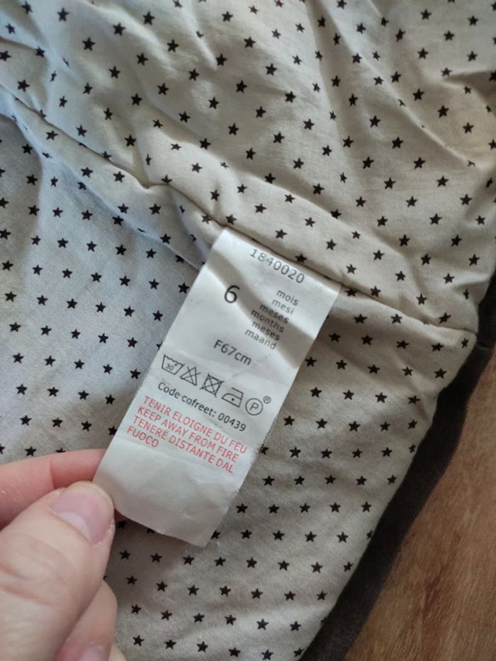 Manteau 6 mois grain de blé - photo numéro 5