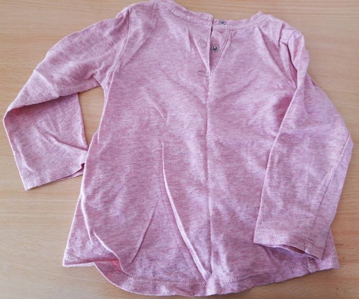T-shirt fille manches longues 18-24 mois - Tape à l'oeil - photo numéro 3