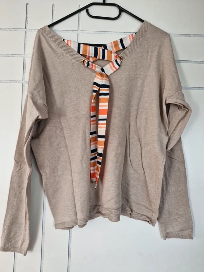 Pull fin cache cache - photo numéro 3