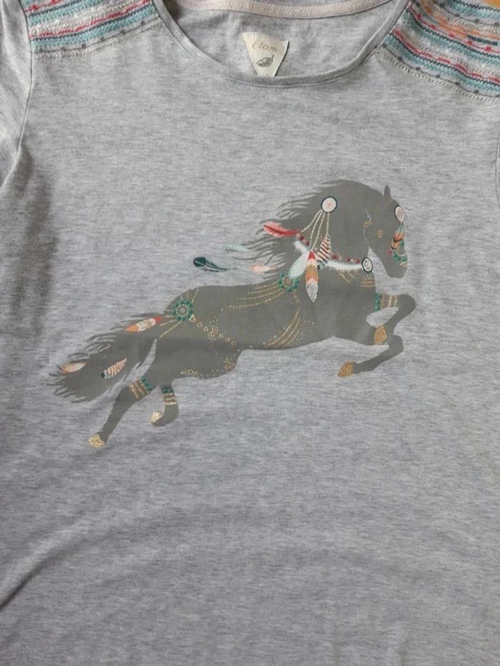 Haut pyjama Etam cheval indien 38 - photo numéro 2