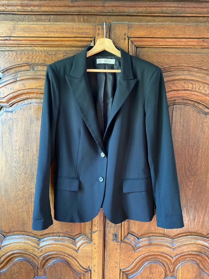 Veste noire Gérard Darel 40 - photo numéro 2